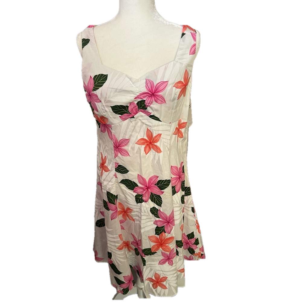 PacificLegend Floral Sleeveless Dress 100% cotton